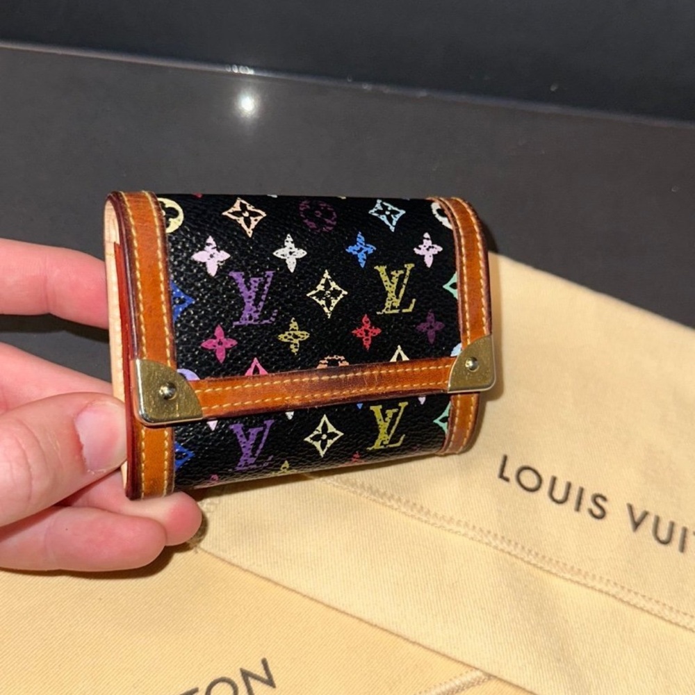 Louis Vuitton multicolor card case